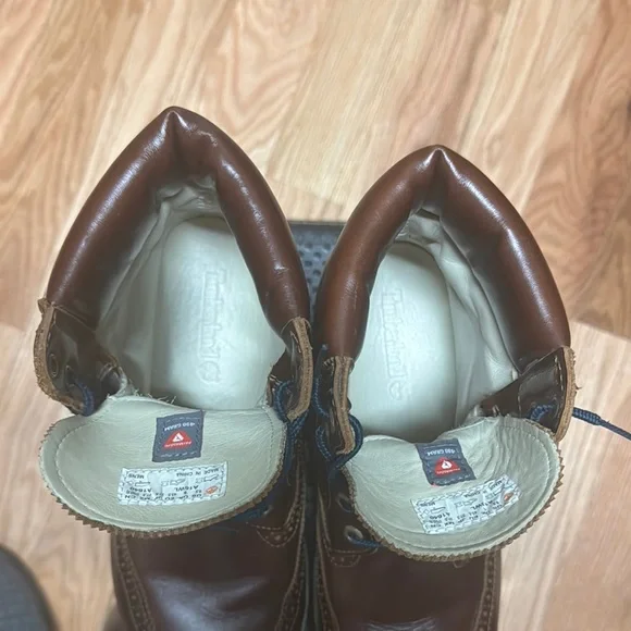 Timberland Brown Leather Limited Edition Wingtip Boots
